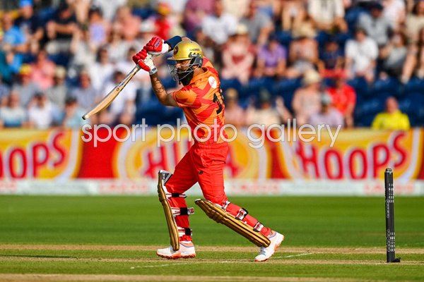 Moeen Ali Birmingham Phoenix Bats V Welsh Fire The Hundred 2022 Images