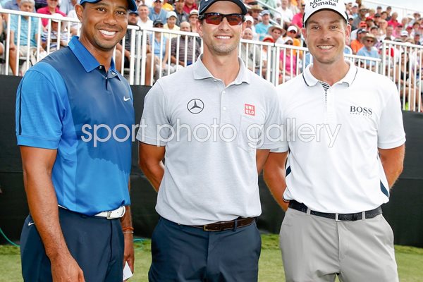 Tiger Woods, Adam Scott & Henrik Stenson WGC Doral 2014