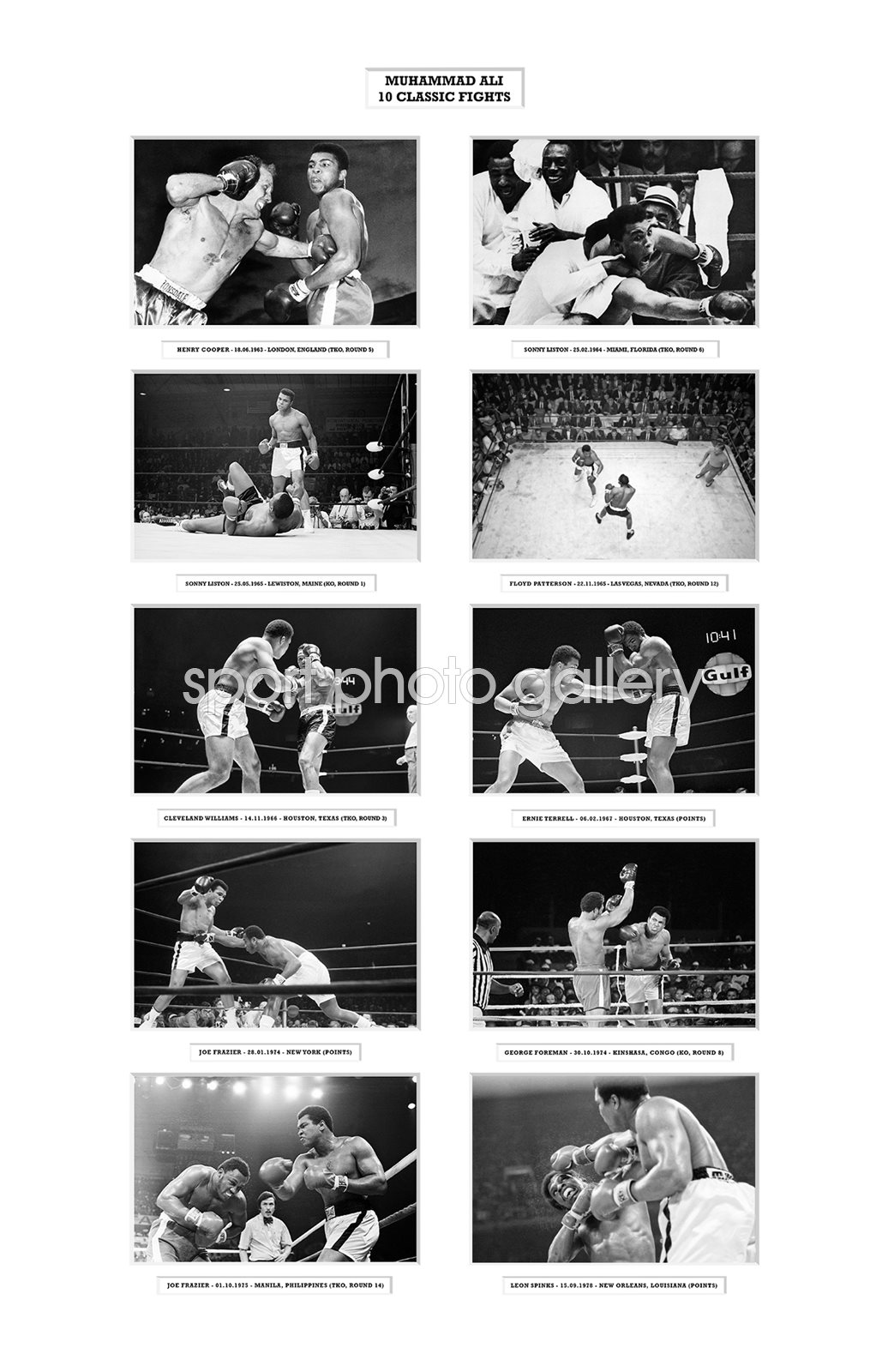 NEW - Muhammad Ali 10 Classic Fights Special   NEW - Muhammad Ali 10 Classic Fights Special