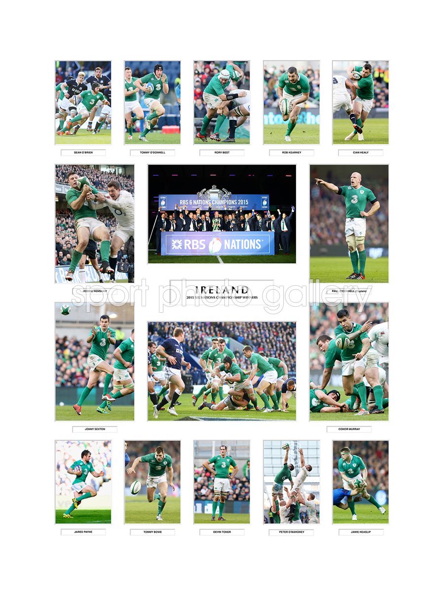 2015 Ireland Six Nations Champions Team Special 2015 Ireland Six Nations Champions Team Special