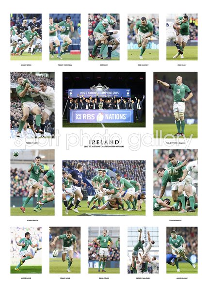 2015 Ireland Six Nations Champions Team Special