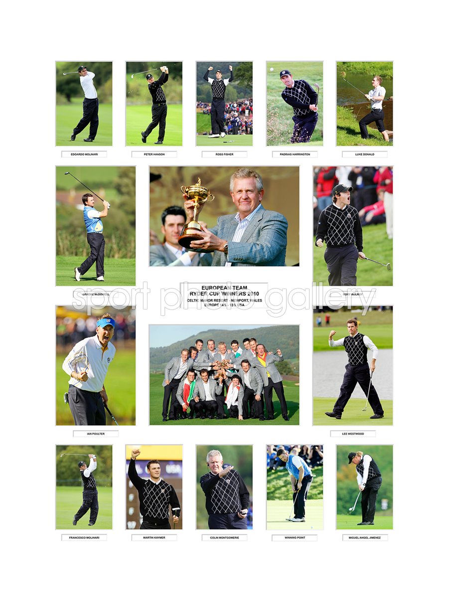 2010 Europe Ryder Cup Winning Team Special 2010 Europe Ryder Cup Winning Team Special