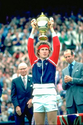 John McEnroe Wimbledon Champion 1981