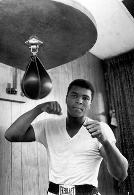 Cassius Clay (later Muhammad Ali) 1965