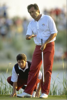 Seve Ballesteros & Jose Maria Olazabal Kiawah Island 1991