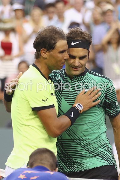 Roger Federer beats Rafael Nadal Indian Wells 2017