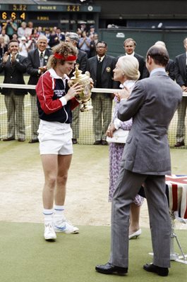 John McEnroe Wimbledon Champion 1981