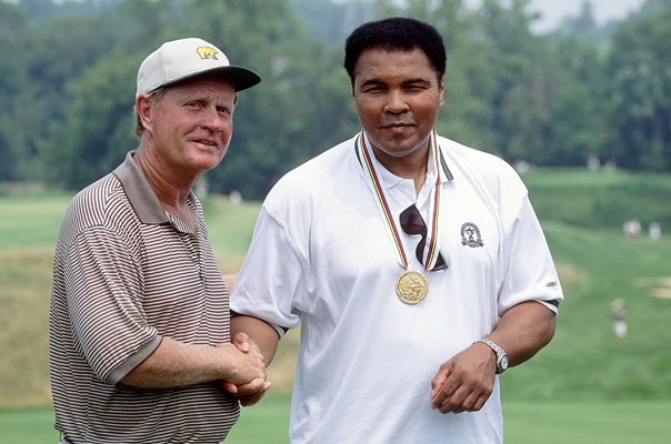Jack Nicklaus & Muhammad Ali Valhalla, Louisville, Kentucky 1996