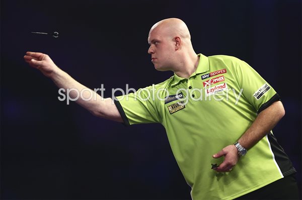 PDC World Darts Championships 2018 Print | Darts Posters | Michael van ...