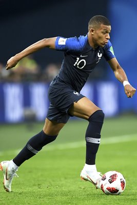 Kylian Mbappe Belgium v France 2018 World Cup