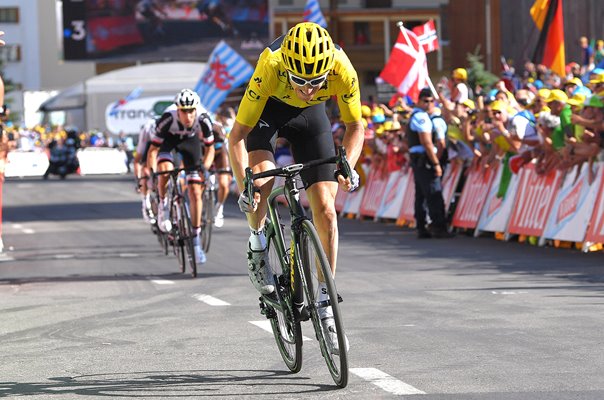 Geraint Thomas wins Stage 12 Alpe d'Huez Tour de France 2018