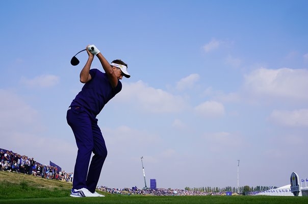 Ian Poulter Europe Day 1 Foursomes Ryder Cup France 2018