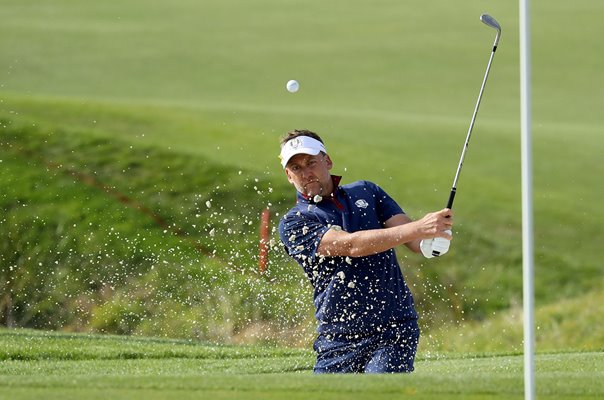 Ian Poulter Europe Day 1 Foursomes Ryder Cup 2018