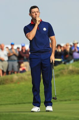 Rory McIlroy Europe Day 1 Ryder Cup Paris 2018