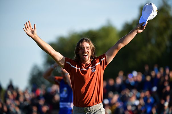 Tommy Fleetwood Europe wins Foursomes Day 2 Ryder Cup 2018
