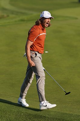 Tommy Fleetwood Europe Foursomes Day 2 Ryder Cup 2018