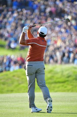 Francesco Molinari Europe Foursomes Day 2 Ryder Cup Paris 2018