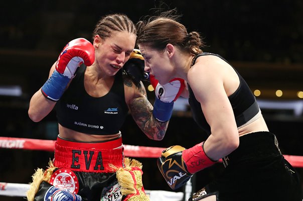 Katie Taylor v Eva Wahlstrom World Title Fight New York 2018