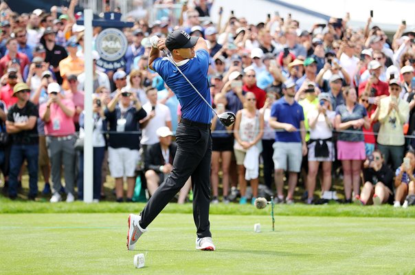 Brooks Koepka USA 1st Tee Final Round USPGA Bethpage 2019