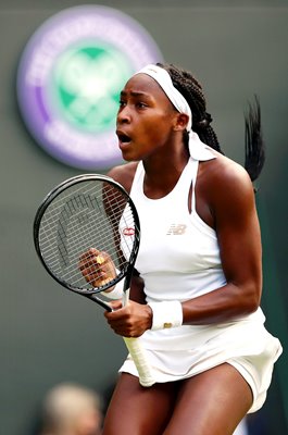 Cori Gauff USA v Venus Williams Wimbledon Tennis 2019