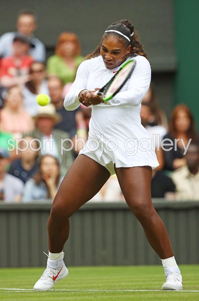 Serena Williams USA Backhand Wimbledon 2018 Images | Tennis Posters