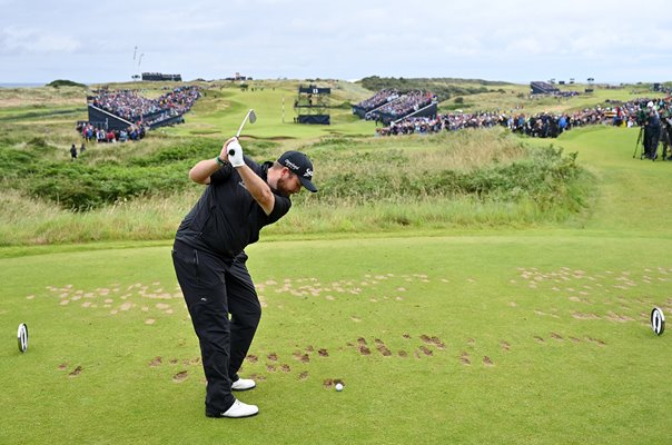 Shane Lowry Ireland 13th tee Final Round Open Championship 2019