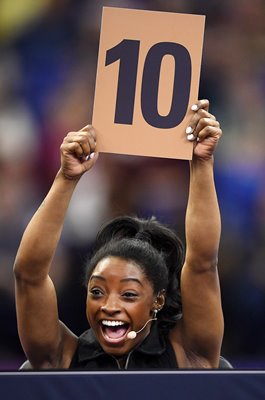 Simone Biles USA Perfect 10 Superstars of Gymnastics London 2019