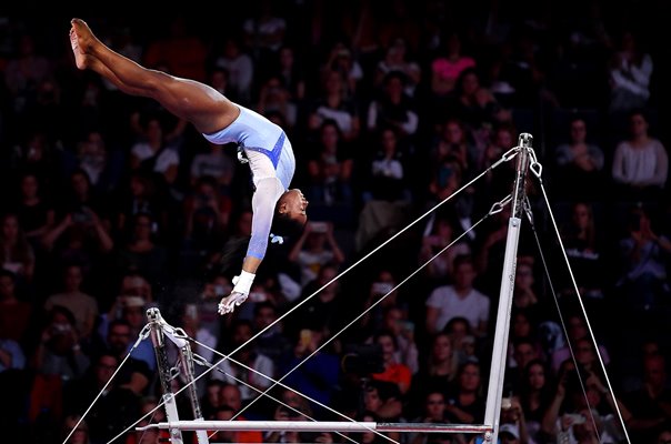 Simone Biles USA Bars Gymnastics World Championships 2019