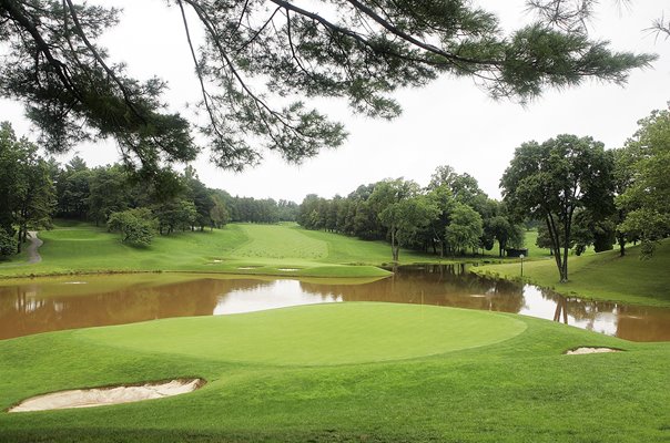 Congressional CC Blue Course 17th & 18th Holes Bethesda Maryland