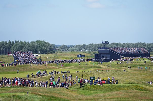 Royal St George's course view The Open 2021