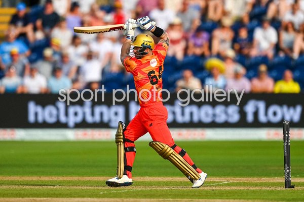 Matthew Wade Birmingham Phoenix bats v Welsh Fire The Hundred 2022 ...