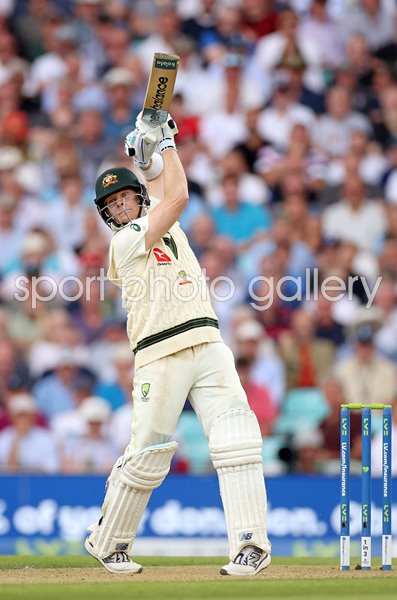 Steve Smith Australia Batting V England 5th Ashes Test Oval 2023 Images 