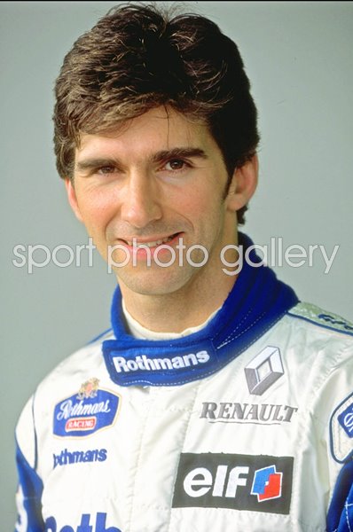 Damon Hill Great Britain & Williams Renault Brazilian Grand Prix 1995 ...