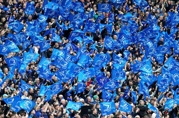 Leinster Rugby fans v Northampton Saints Champions Cup Semi Final Dublin 2024