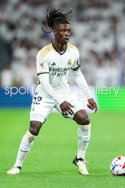 Eduardo Camavinga Real Madrid v Deportivo Santiago Bernabeu La Liga ...