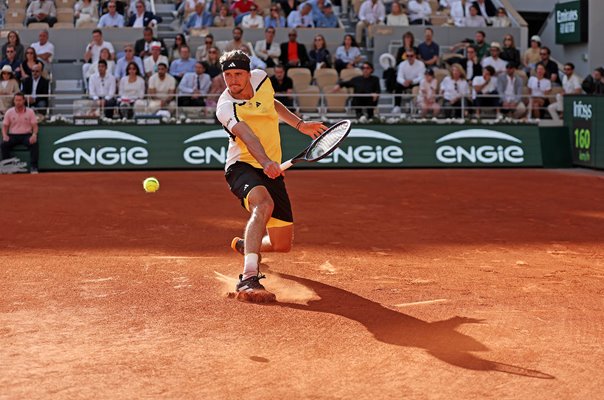 Alexander Zverev Germany v Carlos Alcaraz French Open Final 2024