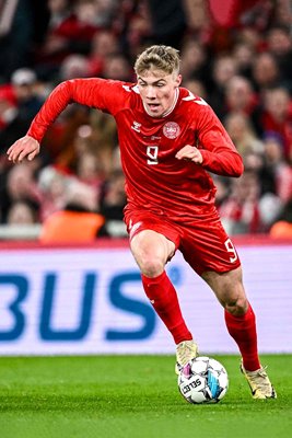 Rasmus Højlund Denmark v Switzerland International Friendly Parken Stadium Copenhagen 2024