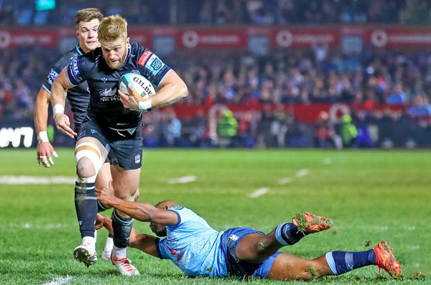 Kyle Steyn Glasgow Warriors v Vodacom Bulls United Rugby Championship Grand Final 2024