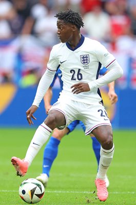 Kobbie Mainoo England v Slovakia Last 16 Gelsenkirchen EURO 2024