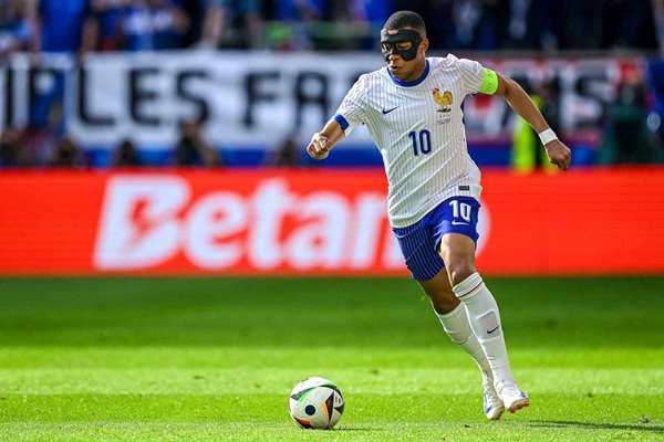 Kylian Mbappe France v Belgium Last 16 Dusseldorf EURO 2024