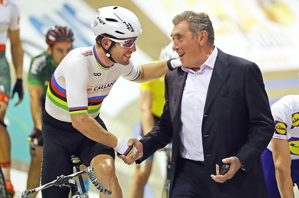 Tour Stage win legends Mark Cavendish Britain & Eddy Merckx Belgium 2016