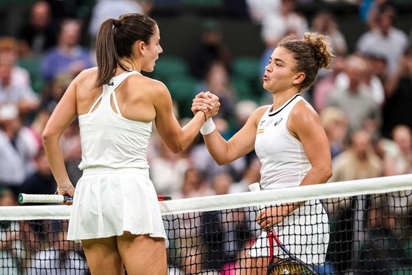 Jasmine Paolini Italy beats Emma Navarro USA Quarter-Final Wimbledon 2024