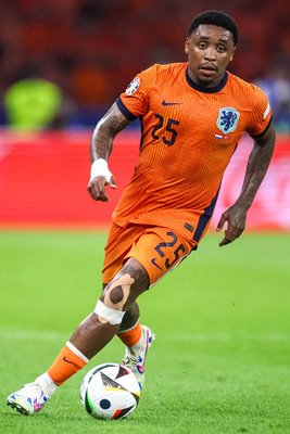 Steven Bergwijn Netherlands v Turkey Quarter-Final Berlin Germany EURO 2024