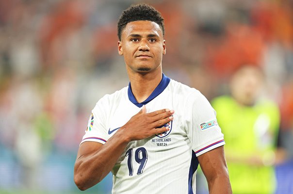 Ollie Watkins England goal hero celebrates win v Netherlands Semi-Final EURO 2024