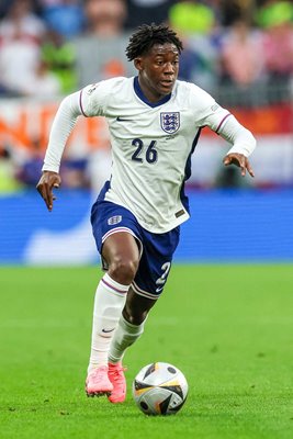 Kobbie Mainoo England v Netherlands Semi-Final Dortmund EURO 2024