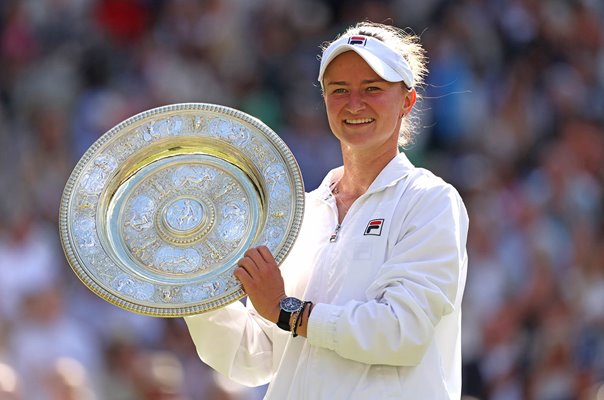 Barbora Krejcikova Czech Republic Ladies' Singles Champion Wimbledon 2024