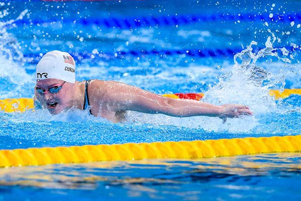 Claire Curzan USA Women's 100m Butterfly World Aquatics Championships Doha 2024