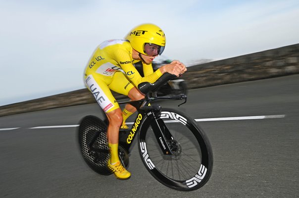Tadej Pogacar Slovenia Time Trial Monaco to Nice Stage 21 Tour de France 2024