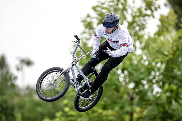 Kieran Reilly Great Britain BMX Olympic Qualifier Budapest 2024