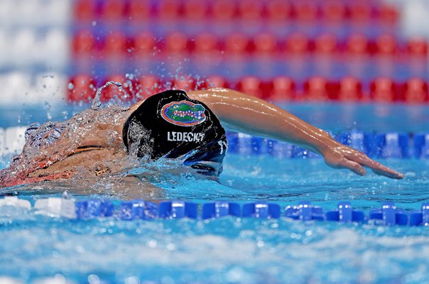 Katie Ledecky USA 800m freestyle final USA Olympic Swimming Trials Indiana 2024